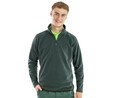 Result RS905X - Zip-neck fleece in recycled polyester