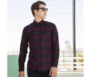 SF Men SF560 - Plaid Casual Shirt