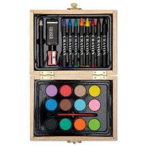 GiftRetail MO8249 - BEAU Painting set in wooden box