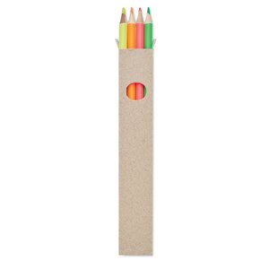 GiftRetail MO6836 - BOWY 4 highlighter pencils in box