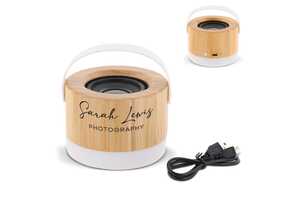 TopEarth LT95019 - Wireless speaker bamboo 3W