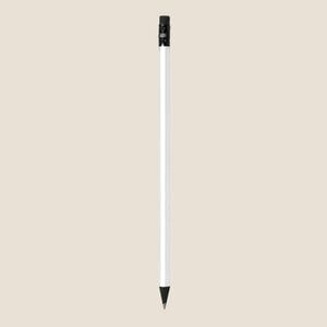 EgotierPro 36066 - Elegant Wooden Pencil with Rubber MATT