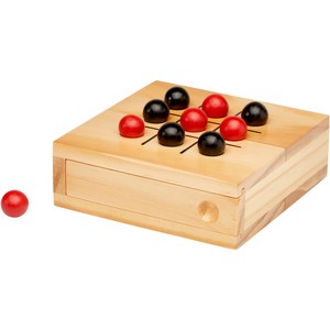 GiftRetail 104564 - Strobus wooden tic-tac-toe game