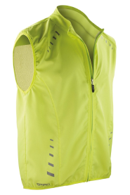 BIKEWEAR CROSSLITE GILET - Néon Lime